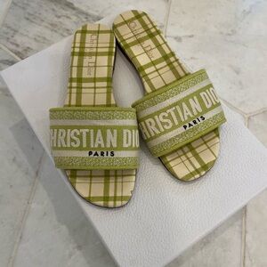 Christian Dior slides